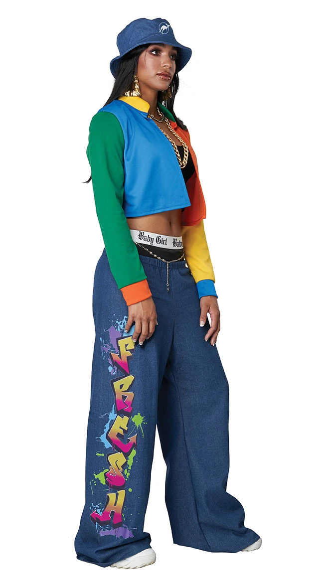 90s Fly Girl Costume 4 90s Fly Girl Costume - Image 2