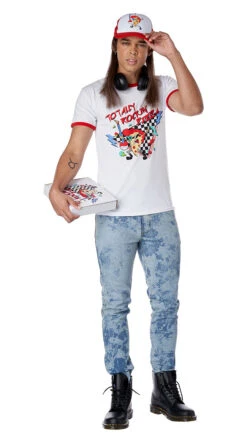 Men's Rockin' Pizza Dude Costume