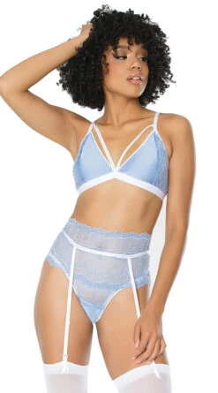 Coquette Powder Blue All For You Bralette Set