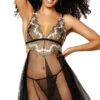 Dreamgirl Secret Garden Babydoll Set