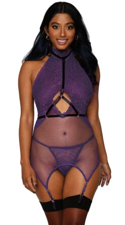 Dreamgirl Pleasure Princess Chemise Set