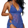 Dreamgirl Deep Blue Love Babydoll Set