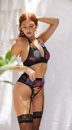 Yandy Wildflower Beauty Bra Set 20 Yandy Wildflower Beauty Bra Set -Forplay Shop EY 4359 BLACK FLORAL EDS Yandy 2022SWEETERSIDE 5105