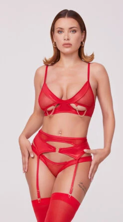 Yandy X Lana Rhoades Heartbreaker Honey Garter Set