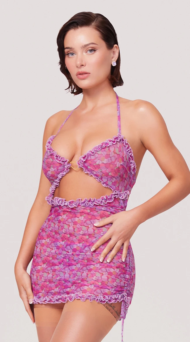 Yandy X Lana Rhoades XOXO Chemise Set 3 Yandy X Lana Rhoades XOXO Chemise Set