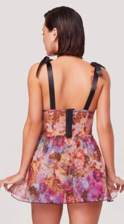 Yandy X Lana Rhoades Renaissance Lover Babydoll Set -Forplay Shop EY LNA 0017P LANA BABYDOLL PANTY SET PINK 5525