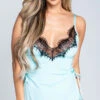 Fantasy Elise Lace Chemise Set -Forplay Shop FA B543 1 YANDY PS03182021