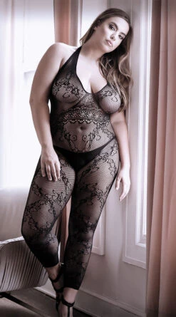 Fantasy Plus Size Good As Hell Footless Bodystocking