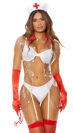 Forplay Come Nurse Me Costume 6 Forplay Come Nurse Me Costume -Forplay Shop FP 551513 white alt4 lg 2021HALLOWEEN