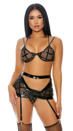 Forplay Lattice Get Together Bra Set