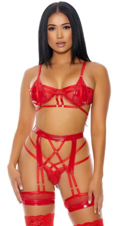 Forplay Double The Fun Bra Set -Forplay Shop FP 771208 red alt1 lg 2020DEC25638