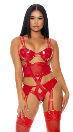 Forplay Double The Mesh Teddy Set