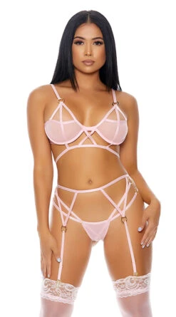 Forplay Lust Bound Bra Set