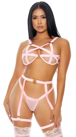 Forplay Bounded To Love Bra Set