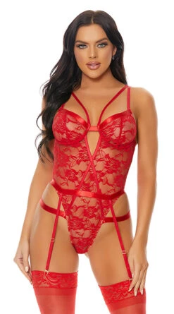 Forplay Resilient Rose Garter Teddy -Forplay Shop FP 771616 red alt1 lg 2021APR29043