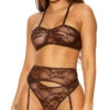 Forplay Lust Over You Garter Bra Set 2 Forplay Lust Over You Garter Bra Set -Forplay Shop FP 771648 chocolate alt1 lg 2021APR29043