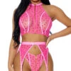 Forplay I Heart You Lingerie Set -Forplay Shop FP 772100 pink alt1 lg 2022JULY49835
