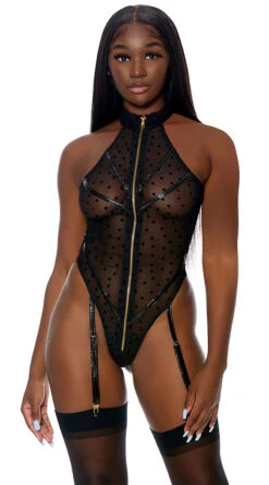 Forplay Eat Your Heart Out Teddy -Forplay Shop FP 772103 black alt1 lg 2022JULY49835