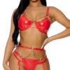 Forplay Let's Link Lingerie Set -Forplay Shop FP 772130 red alt4 lg 2022JULY49835