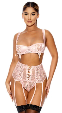 Forplay Cinch Me In Bra Set -Forplay Shop FP 773006 blush alt1 lg 2023MAY