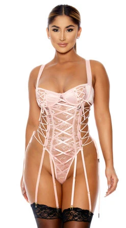 Forplay Cinched In Teddy -Forplay Shop FP 773008 blush alt1 lg 2023MAY
