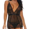 Forplay Lace Contrast Chemise
