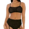 Forplay Lustful Leopard High Waist Bra Set 1 Forplay Lustful Leopard High Waist Bra Set -Forplay Shop FP 779514 black alt1 lg 2019Holiday