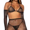 LEG AVENUE Sparkle And Fine Bra Set 1 LEG AVENUE Sparkle And Fine Bra Set -Forplay Shop LA 81617 003 001 2020SEP25835