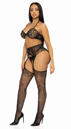 LEG AVENUE Rhinestone Beauty Bra Set 12 LEG AVENUE Rhinestone Beauty Bra Set -Forplay Shop LA 81656 04 0012022SEPT53496