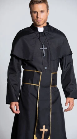 LEG AVENUE Men's Heavenly Priest Costume -Forplay Shop LA 85334 PRIEST PS09032019 HALLOWEEN 7