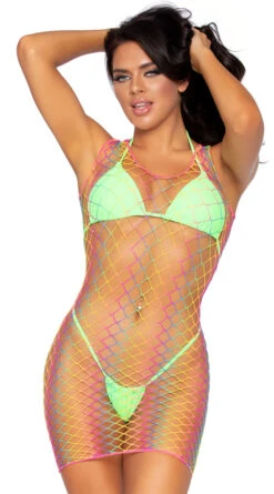 LEG AVENUE Rainbow Runaway Dress 10 LEG AVENUE Rainbow Runaway Dress -Forplay Shop LA 86964 003 101 2021MAR28878