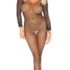 LEG AVENUE Crystal Seamless Fishnet Bodystocking 1 LEG AVENUE Crystal Seamless Fishnet Bodystocking -Forplay Shop LA 89233 03 001 2018Holiday