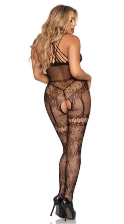 LEG AVENUE Strappy Seduction Bodystocking -Forplay Shop LA 89276 02 001 2020SEP25835