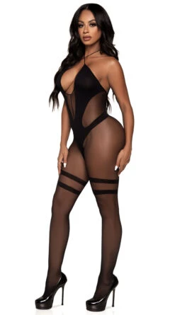 LEG AVENUE Twisted Crotchless Bodystocking 8 LEG AVENUE Twisted Crotchless Bodystocking -Forplay Shop LA 89299 04 001 2022APR47820