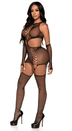 LEG AVENUE Wide Net Bodystocking Set 8 LEG AVENUE Wide Net Bodystocking Set -Forplay Shop LA 89303 04 001 2022APR47820