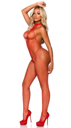 LEG AVENUE Backless Diamond Net Bodystocking -Forplay Shop LA 89304 04 003 2022APR47820