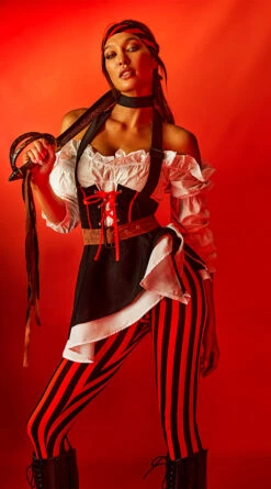 MUSIC LEGS Seven Seas Pirate Costume -Forplay Shop ML 70933 YANDY PS08162022