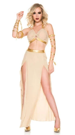 MUSIC LEGS Medieval Queen Costume
