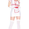 MUSIC LEGS Short Shift Nurse Costume -Forplay Shop ML 71033 front3 2020HALLOWEEN