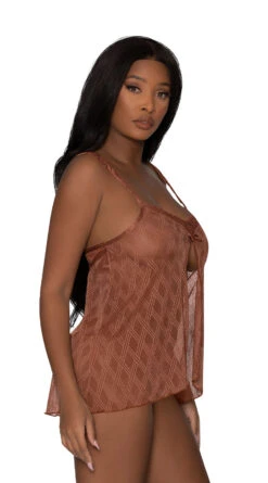 Caramel Flyaway Babydoll Set 7 Caramel Flyaway Babydoll Set -Forplay Shop MS M274 CAR ALT 2022JUNE50296