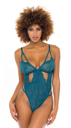 Constance Lace Teddy -Forplay Shop OL 52 11593 BLC FRONT 2022MAY48546