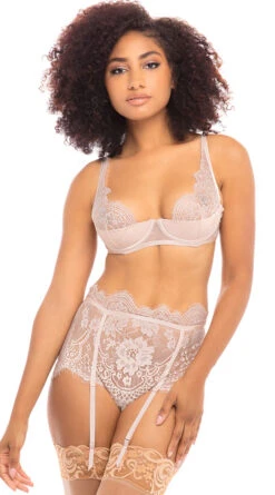 Can't Look Away Skirted Bra Set