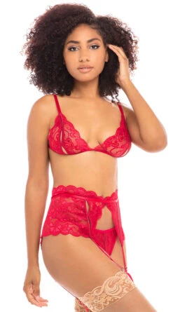 Split Decision Lace Bra Set -Forplay Shop OL 41 70029 RD ALT2 BA 2020NOV25636