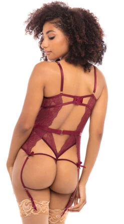 Split Second Lace Teddy -Forplay Shop OL 51 11453 ZFD BACK BA 2020NOV25636