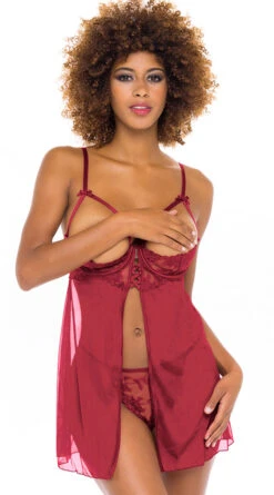 Nothing To Lose Babydoll Set -Forplay Shop OL 72 11565 RBB ALT BA 2021NOV43332