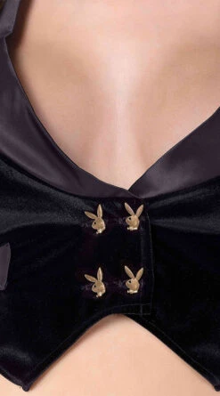 Playboy Tuxedo Bunny Costume -Forplay Shop PB PB110 Zoomed 2021SEP40593