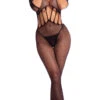 Let's Net Together Bodystocking -Forplay Shop PL 27046 BLK 2020DEC26347