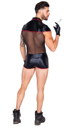 Roma Men's Shot In The Dark Costume -Forplay Shop RM 5060 Back 2021HALLOWEEN