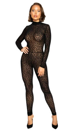 Roma Velvet Touch Leopard Bodystocking 18 Roma Velvet Touch Leopard Bodystocking -Forplay Shop RM LI376 2020Confidential