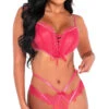 Roma Lashes For Lace Corset Bra Set 2 Roma Lashes For Lace Corset Bra Set -Forplay Shop RM LI515 Pink 2022APRIL47919